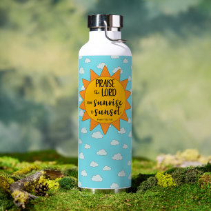 Sonnenschein Lobet den Herrn Trinkflasche