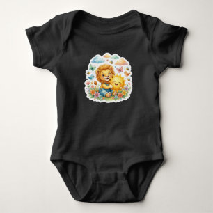 Sonnenschein Löwe Baby Strampler