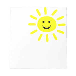Sonnenschein Notizblock