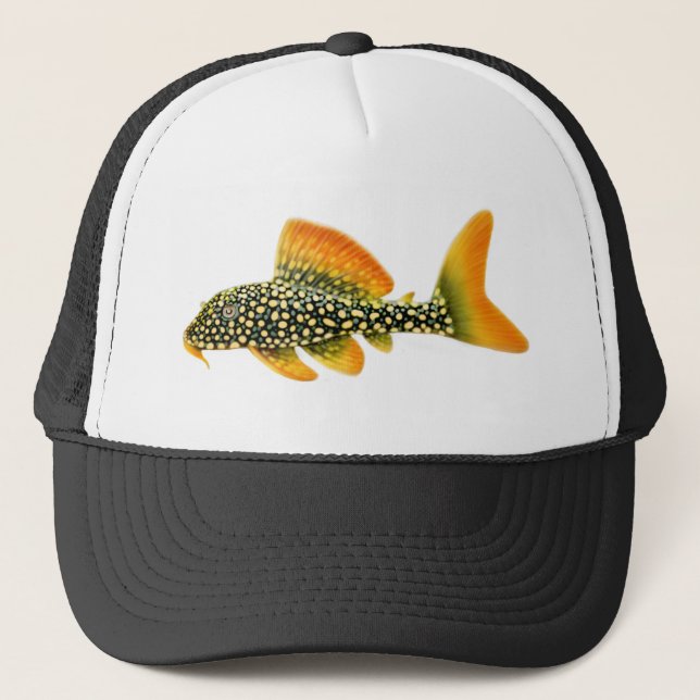 Sonnenschein Pleco Wels-Hut Truckerkappe (Vorderseite)