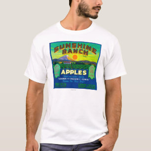 Sonnenschein-Ranch Apple beschriften - Wapato, WA T-Shirt