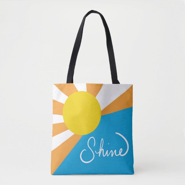 Sonnenschein-Rays des Glücks von @ Cathy Thompson  Tasche (Vorderseite)
