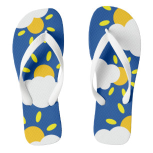 Sonnenschein Sonniges Wetter Flip Flops Beach Schu