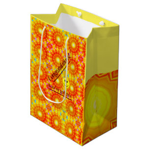 Sonnenschein-Spaß-Feier Mittlere Geschenktüte