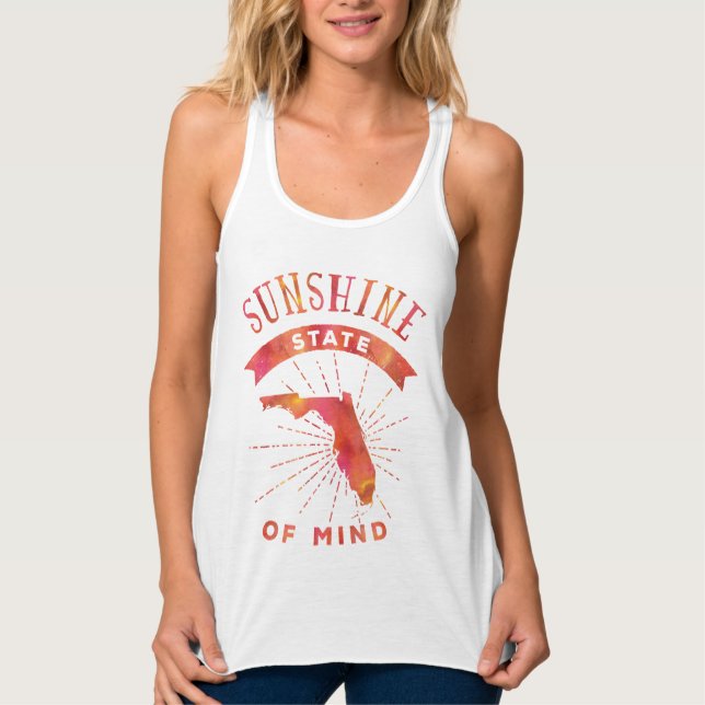 Sonnenschein-Staat von Mind Florida Tank Top (Vorderseite)