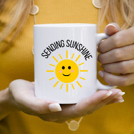 Sonnenschein-Tasse senden Kaffeetasse