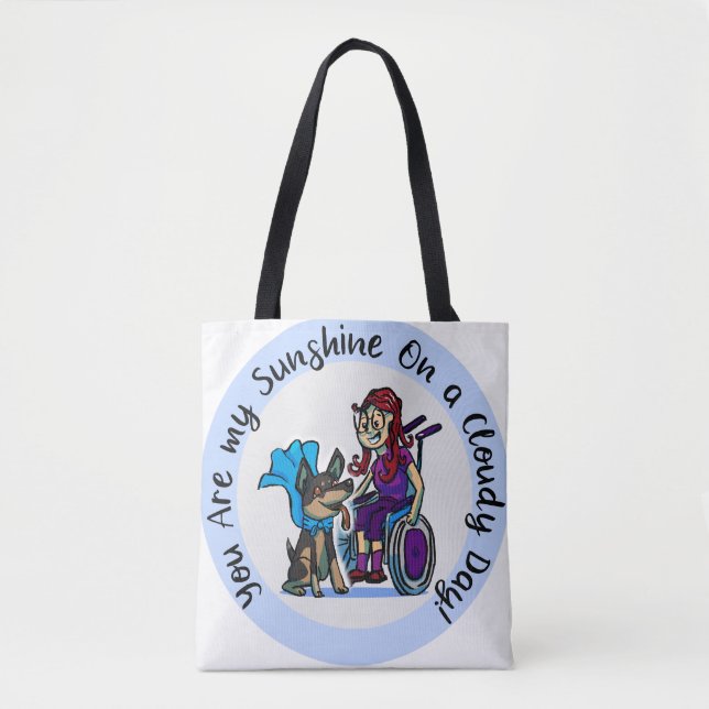 Sonnenschein-Tote-Beutel Tasche (Vorderseite)