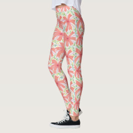 Sonnenschein-tropische Blumen-Leggings Leggings