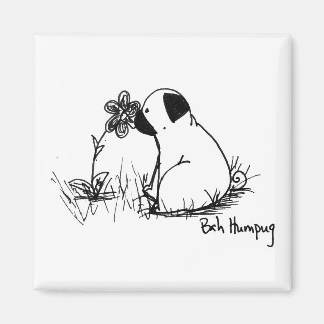 Sonnenschein und Blume Magnet (Vorne)