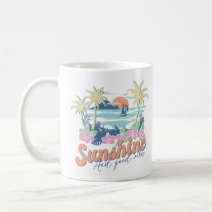 Sonnenschein und gute Wellen Kaffeetasse