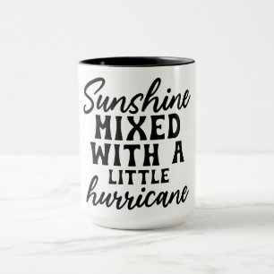 Sonnenschein und Hurrikan-Tasse Tasse