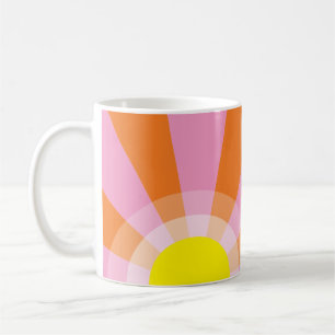 Sonnenschein und leichte Tasse