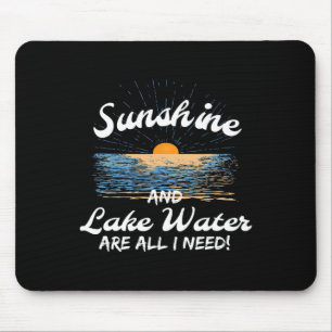 Sonnenschein und Seewasser ist alles, was ich zum Mousepad