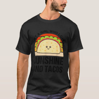 Sonnenschein und Taco Cinco de Mayo Fiesta mexikan T-Shirt