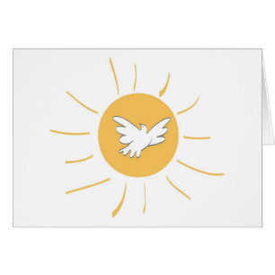 Sonnenschein und Taube