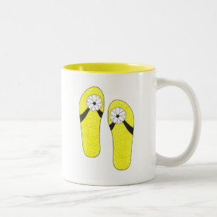 Sonnenschein und Tee Zweifarbige Tasse