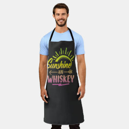Sonnenschein und Whiskey Schürze