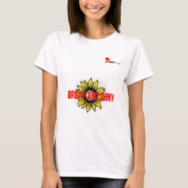 "Sonnenscheinblüten - T - Shirt strahlt Positivitä