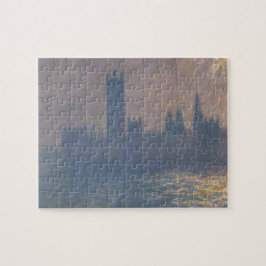 Sonnenscheineffekt des Parlaments durch Monet