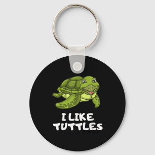 Sonnenschildkröte - Schildkröte Meme I like Turt Schlüsselanhänger