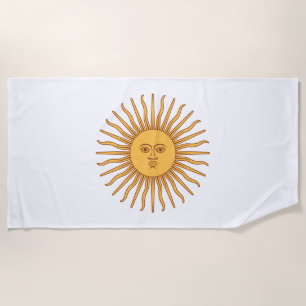 Sonnenschirm (argentinische Sonne) Strandtuch