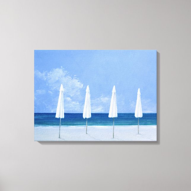 Sonnenschirme 2005 leinwanddruck (Vorderseite)