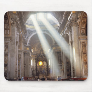 Sonnenschirme schütteln durch die Fenster Mousepad