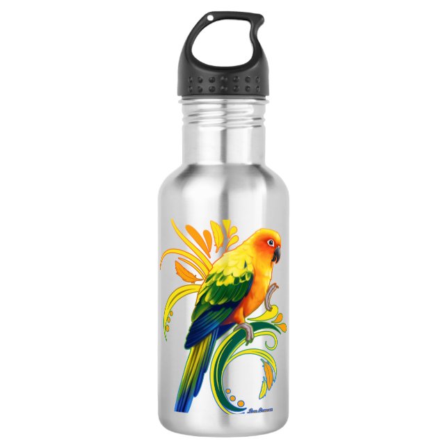 Sonnenschutz Edelstahlflasche (Vorderseite)