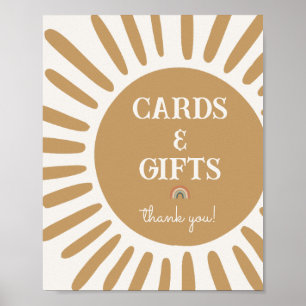 Sonnenschutzkarten und -geschenke Party Poster