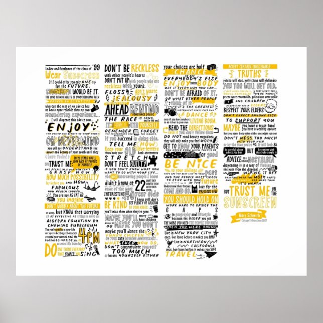 Sonnenschutzmittel tragen poster (Vorne)