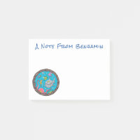 Sonnenseebewohner unter Wasser zeichnend Cartoon