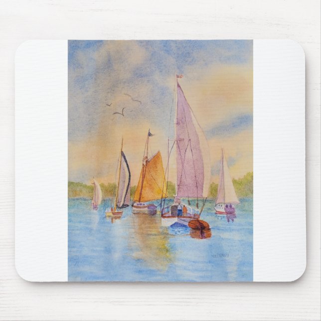 Sonnensegel Mousepad (Vorne)