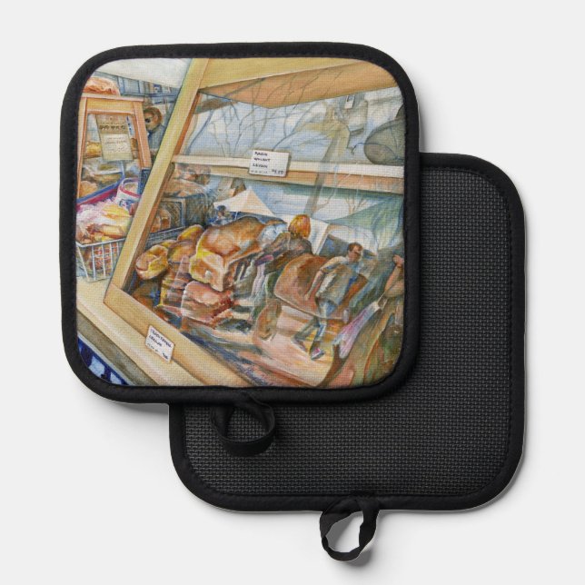 Sonnenseite der Wahnsinn Topflappen (Vorderseite/Rückseite)