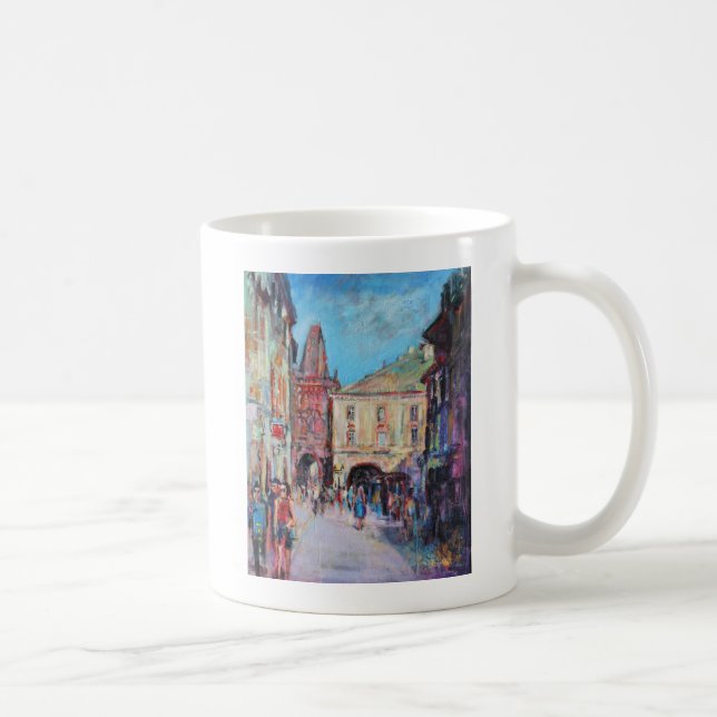 Sonnenseite Prag Kaffeetasse (Rechts)