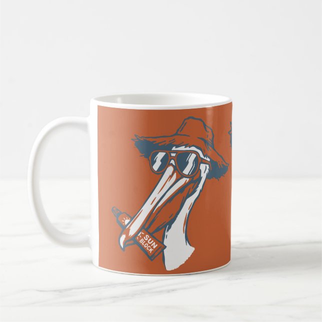 Sonnensicherer Pelikan Kaffeetasse (Links)