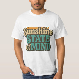 Sonnenstaat-T-Shirt, Retro-Strandurlaub-Shirt T-Shirt