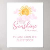 Sonnenstrahl-Gästebuch-Unterschrift