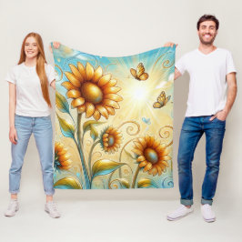 Sonnenstrahl Serenade Fleecedecke
