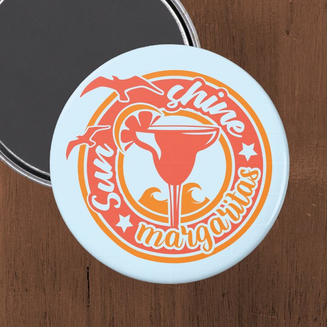 Sonnenstrahl und Margaritas Kreuzfahrt Tür Magnet (Von Creator hochgeladen)
