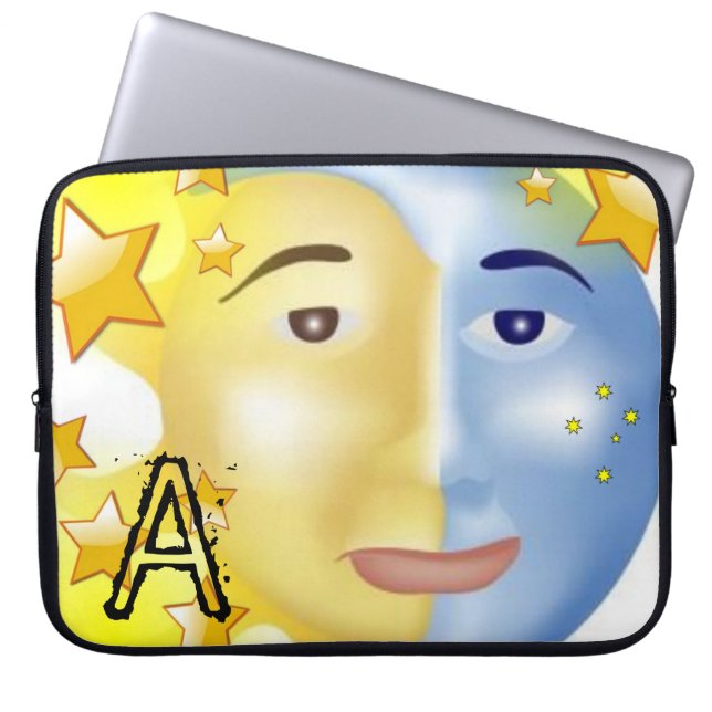 Sonnenstrahlen auf dem Laptop Laptopschutzhülle (Vorderseite)