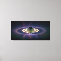 Sonnenstrahlen des Saturns von Cassini Raumsonde
