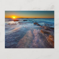 Sonnenstrahlen erhellen den Pazifischen Ozean