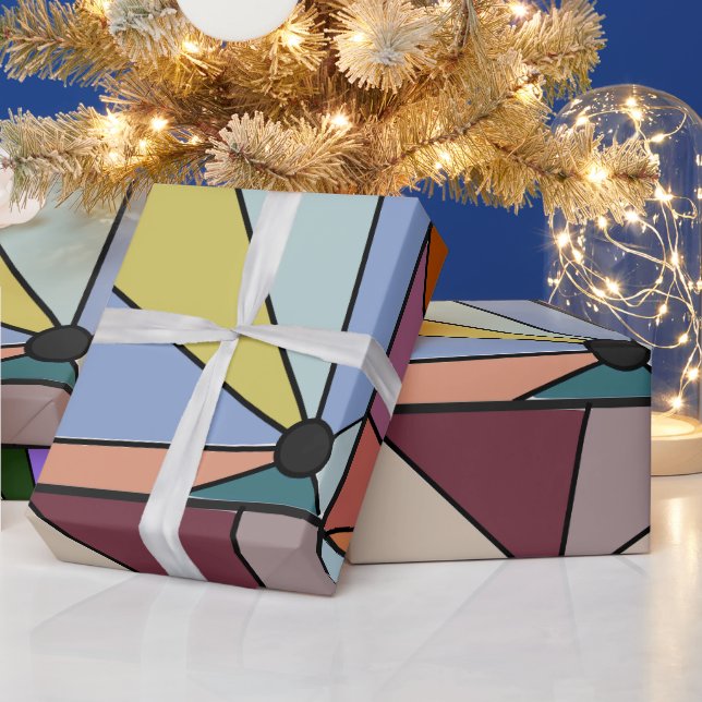 Sonnenstrahlen Geschenkpapier (Feiertage)