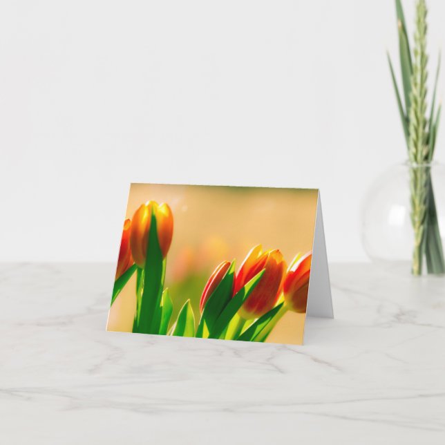 Sonnenstrahlen Karte (Vorderseite)