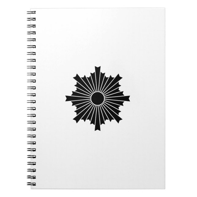 Sonnenstrahlen Notizblock (Vorderseite)