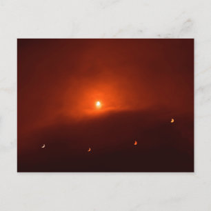 Sonnenstrahlen. Postkarte