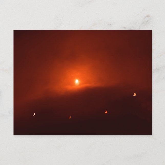 Sonnenstrahlen. Postkarte (Vorderseite)