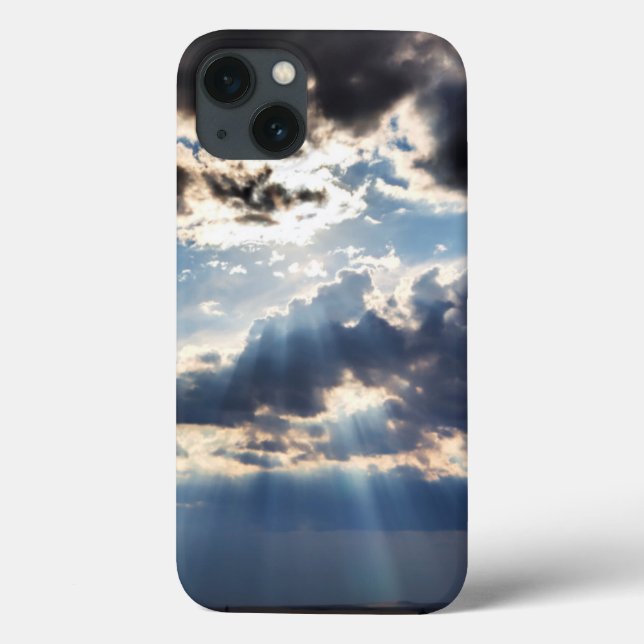 Sonnenstrahlen von oben Case-Mate iPhone hülle (Rückseite)