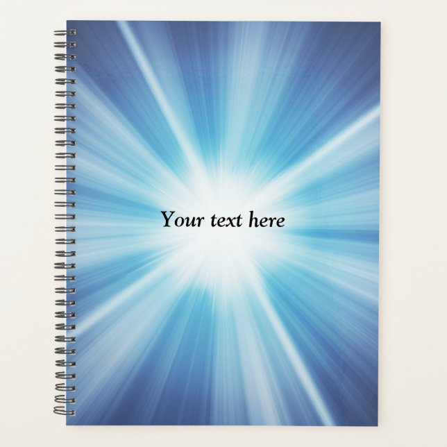 Sonnenstrahlmuster TEMPLATE Planer (Vorderseite)