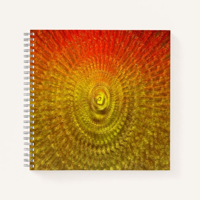 Sonnenstrahlung...... Notizbuch (Vorderseite)